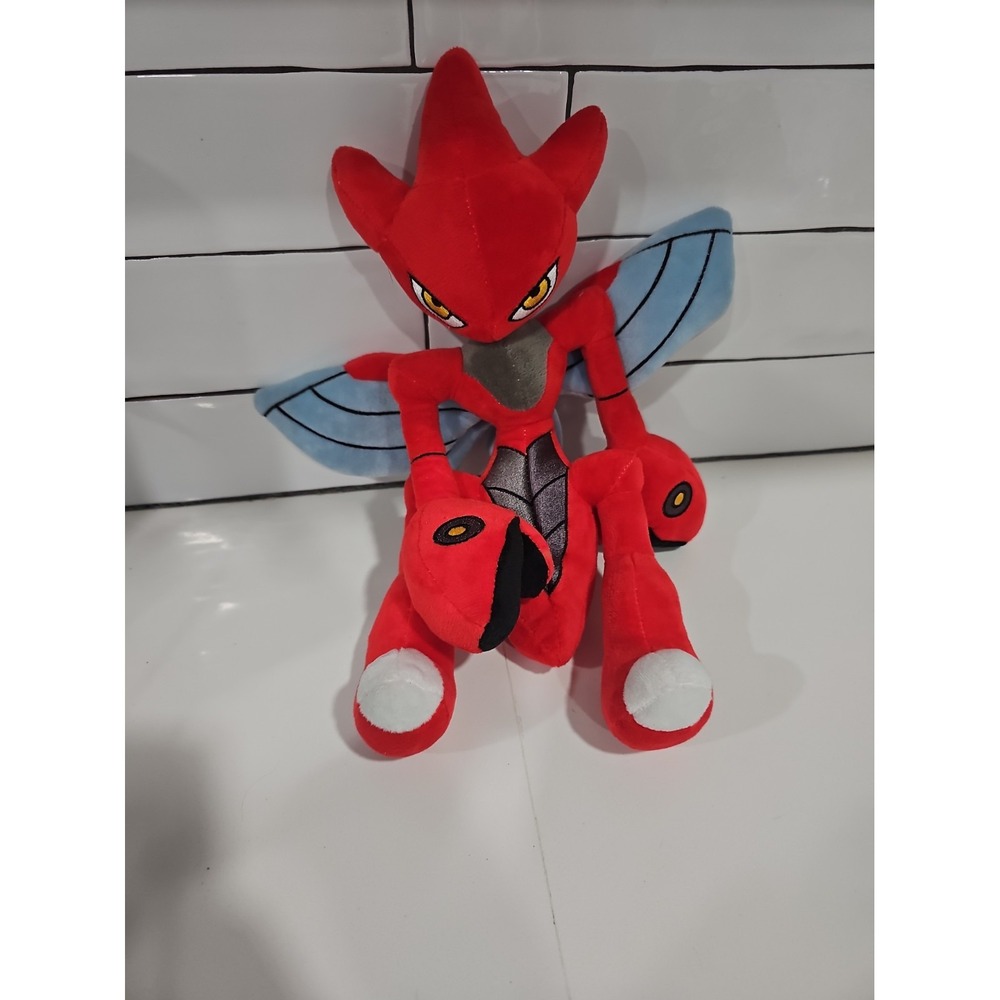 Pokemon Scizoe Fit Plush 12" Stuffed Doll Oly Factory